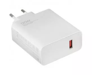 Мережевий зарядний пристрій Xiaomi 120W Charging Combo (Type-A) (BHR6034EU) EU White