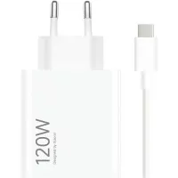 Сетевое зарядное устройство Xiaomi 120W HyperCharge White (BHR9462EU)