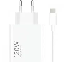 Сетевое зарядное устройство Xiaomi 120W HyperCharge White (BHR9462EU)