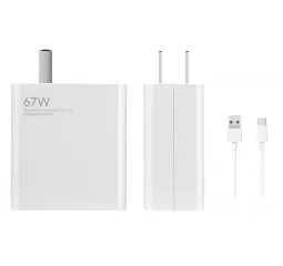 Сетевое зарядное устройство Xiaomi 67W Charging Combo (Type-A) (BHR6035EU) EU White