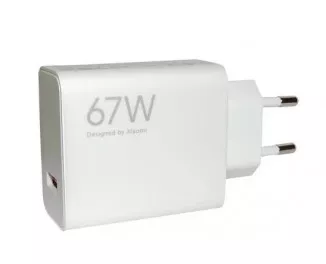 Сетевое зарядное устройство Xiaomi 67W HyperCharge Type-A (BHR07SKEU)