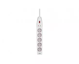 Мережевий фільтр 2E 5хSchuko, 2 м (2E-SP515M2WH)