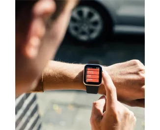 Силіконовий монобраслет Apple Watch 38/40mm Solo Loop Black (M/150-160mm)