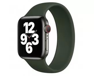 Силиконовый монобраслет для Apple Watch 42/44mm Solo Loop Cyprus Green (M/160-170mm)