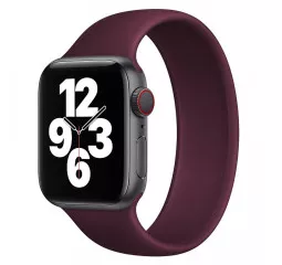 Силиконовый монобраслет для Apple Watch 42/44mm Solo Loop Plum (M/160-170mm)