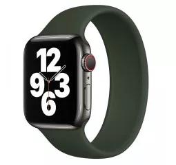 Силиконовый монобраслет для Apple Watch 44/45/46 mm Solo Loop Cyprus Green (M/160-170mm)