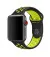 Силиконовый ремешок для Apple Watch 38/40/41mm Apple Nike Sport Band Black/Volt (MTMN2)