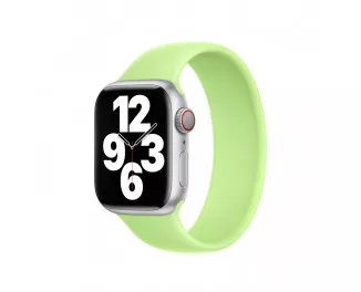 Силиконовый ремешок для Apple Watch 38/40/41mm Apple Solo Loop Sprout Green (MQVV3), Size 6
