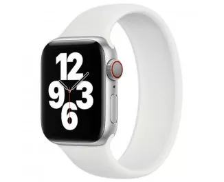 Силиконовый ремешок для Apple Watch 38/40/41mm Apple Solo Loop White (MYNT2), Size 6