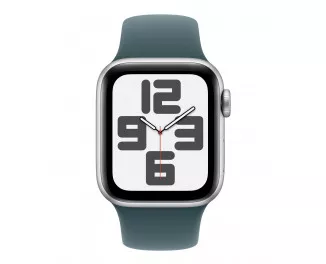 Силіконовий ремінець для Apple Watch 40mm Apple Sport Band Lake Green - M/L (MAX64)