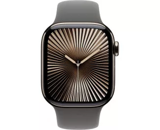 Силіконовий ремінець для Apple Watch 40mm Apple Sport Band Stone Gray - S/M (MAXF4)