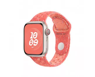 Силиконовый ремешок для Apple Watch 41mm Apple Nike Sport Band Magic Ember - M/L (MUUY3ZM/A)