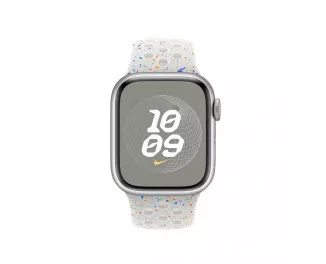 Силиконовый ремешок для Apple Watch 41mm Apple Nike Sport Band Pure Platinum - M/L (MUUL3ZM/A)