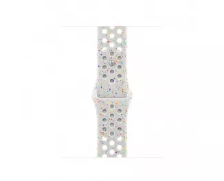 Силиконовый ремешок для Apple Watch 41mm Apple Nike Sport Band Pure Platinum - M/L (MUUL3ZM/A)