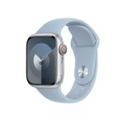 Силиконовый ремешок для Apple Watch 41mm Apple Sport Band Light Blue - S/M (MWMM3ZM/A)