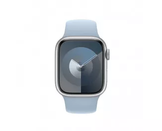 Силиконовый ремешок для Apple Watch 41mm Apple Sport Band Light Blue - S/M (MWMM3ZM/A)