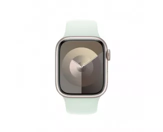 Силиконовый ремешок для Apple Watch 41mm Apple Sport Band Soft Mint  - M/L (MT343ZM/A)
