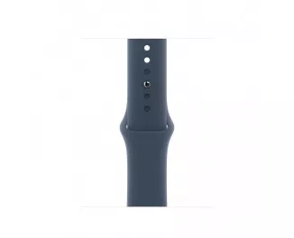 Силиконовый ремешок для Apple Watch 41mm Apple Sport Band Storm Blue - M/L (MT2X3ZM/A)