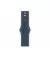 Силиконовый ремешок для Apple Watch 41mm Apple Sport Band Storm Blue - M/L (MT2X3ZM/A)