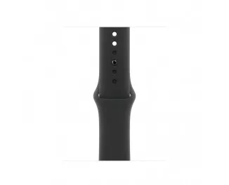 Силиконовый ремешок для Apple Watch 42mm Apple Sport Band Black - S/M (MXLJ3)