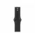 Силиконовый ремешок для Apple Watch 42mm Apple Sport Band Black - S/M (MXLJ3)