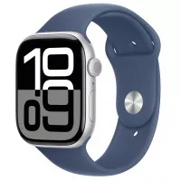 Силиконовый ремешок для Apple Watch 42mm Apple Sport Band Denim - S/M (MXLE3)