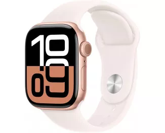 Силиконовый ремешок для Apple Watch 42mm Apple Sport Band Light Blush - M/L (MAXD4, MXLP3)