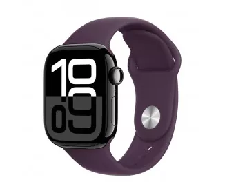 Силиконовый ремешок для Apple Watch 42mm Apple Sport Band Plum - S/M (MXLC3)