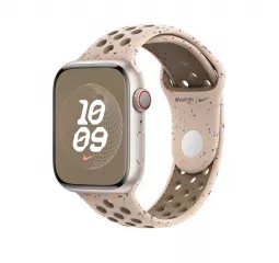 Силиконовый ремешок для Apple Watch 44/45/46 mm Apple Nike Sport Band Desert Stone - M/L (MUV73)