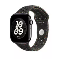 Силіконовий ремінець для Apple Watch 44/45/46 mm Apple Nike Sport Band Midnight Black - M/L (MGC34) Силіконовий ремінець для Apple Watch 44/45/46 mm Apple Nike Sport Band Midnight Black - M/L (MGC34)