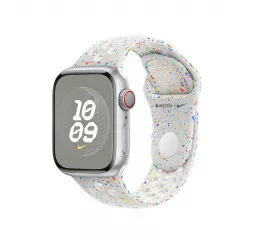 Силиконовый ремешок для Apple Watch 44/45/46 mm Apple Nike Sport Band Pure Platinum - M/L (MUV13ZM/A)