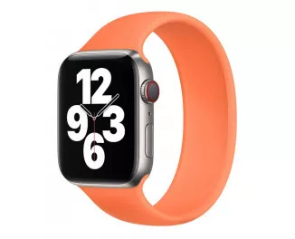 Силиконовый ремешок для Apple Watch 44/45/46 mm Apple Solo Loop Kumquat (MYX92), Size 10