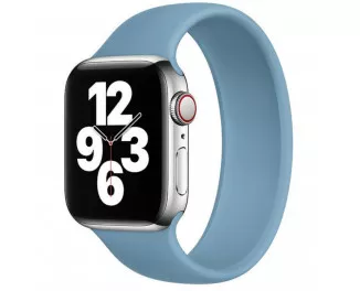 Силиконовый ремешок для Apple Watch 44/45/46 mm Apple Solo Loop Northern Blue (MYXK2), Size 10