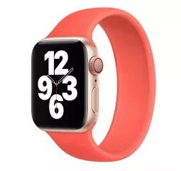 Силиконовый ремешок для Apple Watch 44/45/46 mm Apple Solo Loop Pink Citrus (MYW32), Size 11