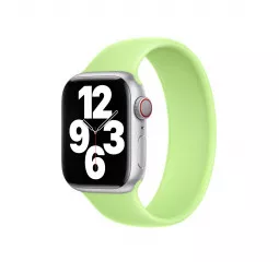 Силиконовый ремешок для Apple Watch 44/45/46 mm Apple Solo Loop Sprout Green (MQX93), Size 5