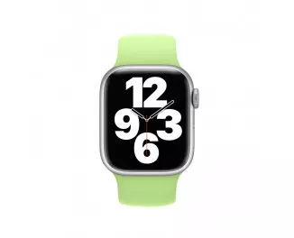 Силиконовый ремешок для Apple Watch 44/45/46 mm Apple Solo Loop Sprout Green (MQX93), Size 5