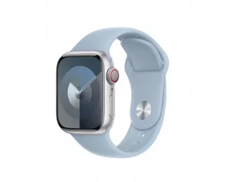 Силиконовый ремешок для Apple Watch 44/45/46 mm Apple Sport Band Light Blue - S/M (MWMU3ZM/A)
