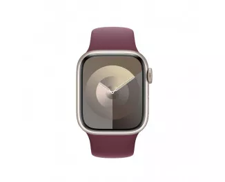 Силиконовый ремешок для Apple Watch 44/45/46 mm Apple Sport Band Mulberry - S/M (MT3Y3)