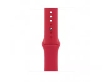 Силіконовий ремінець для Apple Watch 44/45/46 mm Apple Sport Band (PRODUCT)RED (MKUV3)