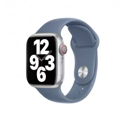 Силіконовий ремінець для Apple Watch 44/45/46 mm Apple Sport Band Slate Blue (MP7U3)
