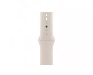 Силіконовий ремінець для Apple Watch 44/45/46 mm Apple Sport Band Starlight - M/L (MT3K3)