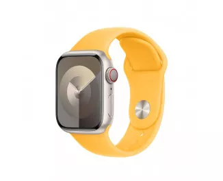Силиконовый ремешок для Apple Watch 44/45/46 mm Apple Sport Band Sunshine - S/M (MWMW3ZM/A)