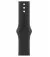 Силиконовый ремешок для Apple Watch 46mm Apple Sport Band Black - XL (MXM53)