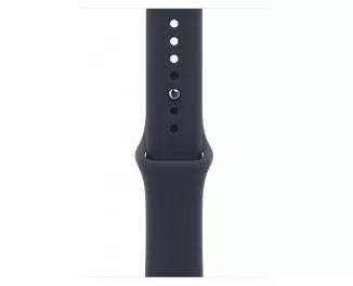 Силиконовый ремешок для Apple Watch 46mm Apple Sport Band Navy Blue - M/L (MJVU4)