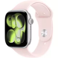 Силиконовый ремешок для Apple Watch 46mm Apple Sport Band Soft Pink - S/M (MHYF4)