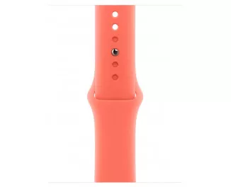 Силиконовый ремешок для Apple Watch 46mm Apple Sport Band Tangerine - S/M (MDT54)