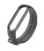 Силиконовый ремешок Xiaomi Mi Band 5/6 Dark gray