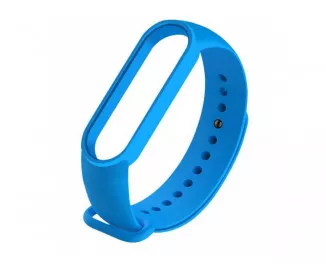 Силиконовый ремешок Xiaomi Mi Band 5/6 Light blue