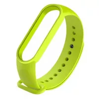 Силіконовий ремінець Xiaomi Mi Band 5/6 Lime green