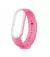 Силиконовый ремешок Xiaomi Mi Band 5/6 Pink/White